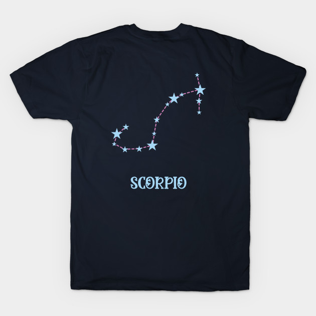 Scorpio Zodiac Sign Constellation by Adrian's Outline